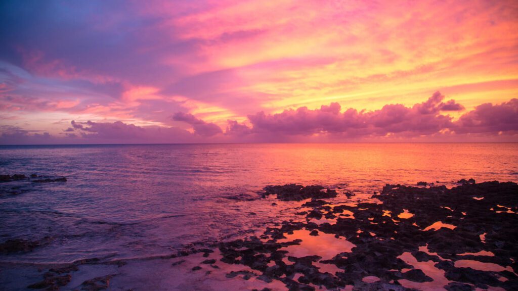 Grand Cayman Sunset view